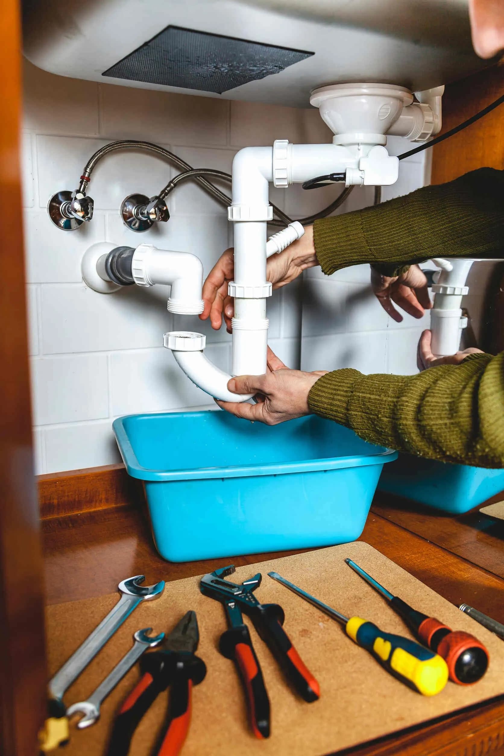 reparación de fuga de agua